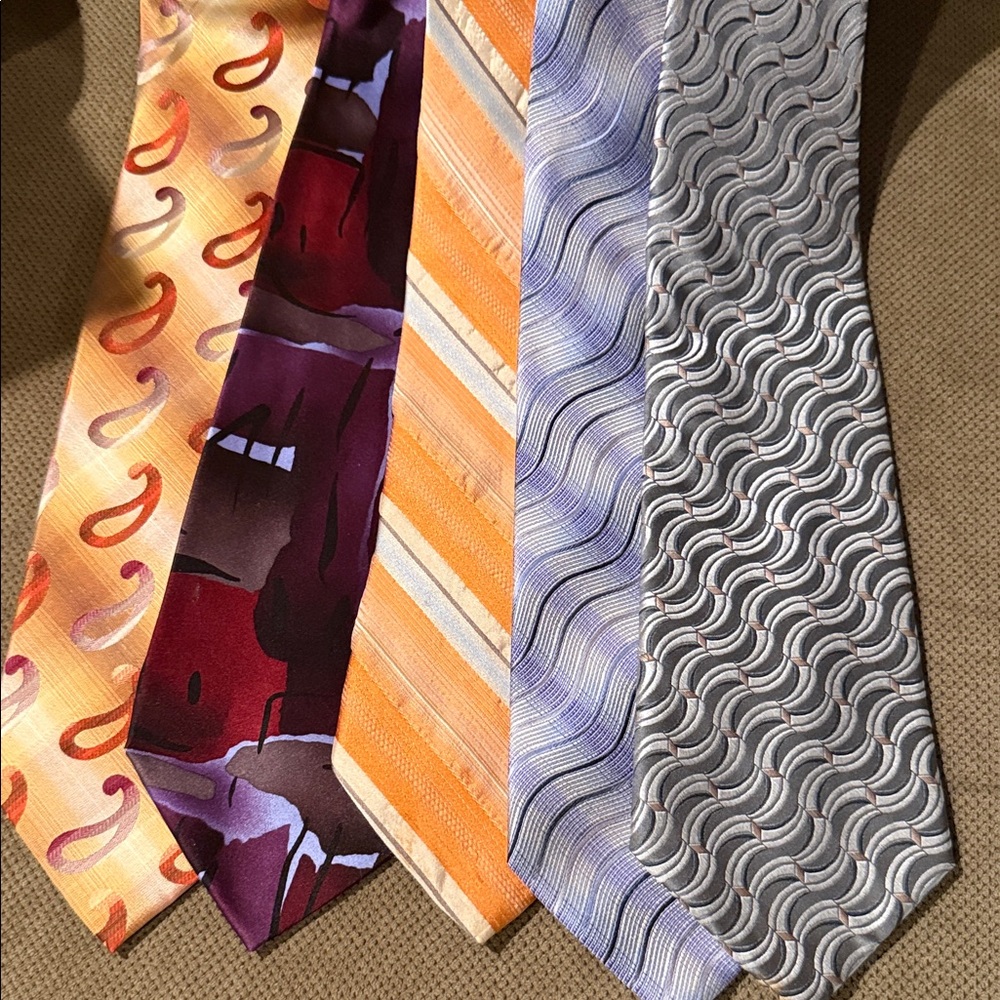 Assortment of Men’s stylish ties